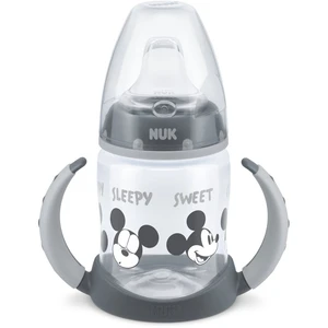 NUK FC Láhev na učení PP, Disney MICKEY 150 ml, SI pítko, červená