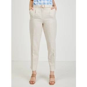 Beige women's trousers ORSAY - Ladies