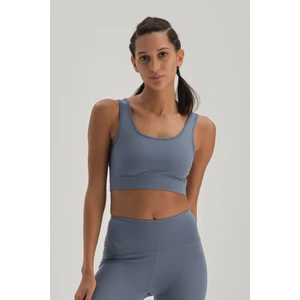 Dagi Sports Bra - Blue - Plain