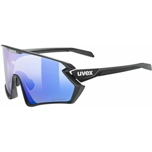 UVEX Sportstyle 231 2.0 P Black Matt Polavision Mirror Blue