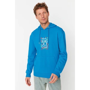 Trendyol Sweatshirt - Dark blue - Regular fit