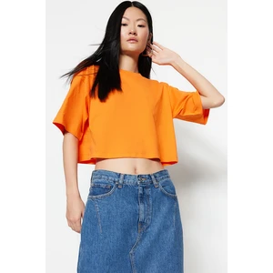 Trendyol T-Shirt - Orange - Relaxed fit