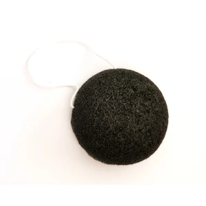 Beauty Formulas Konjaková houbička na pleť s aktivním bambusovým uhlím Bamboo Charcoal Konjac Facial Sponge