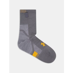 Under Armour Dry Run Wool Pánské merino ponožky 1365787-066 Gray S