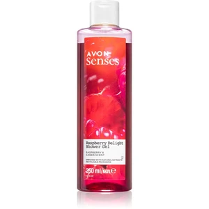 Avon Senses Raspberry Delight pečující sprchový gel 250 ml