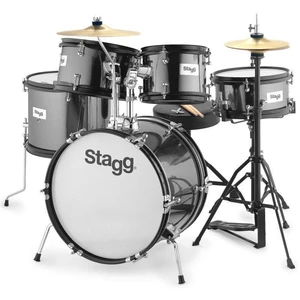 Stagg Tim Jr 5/16B Set de tobe pentru copii Negru Negru