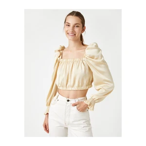 Koton Women's Beige Blouse