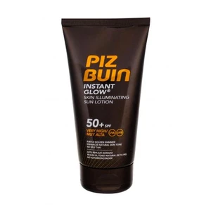 PIZ BUIN Instant Glow Skin Illuminating Lotion SPF50+ 150 ml opaľovací prípravok na telo pre ženy vodeodolná; s ochranným faktorom SPF