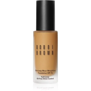 Bobbi Brown Skin Long-Wear Weightless Foundation dlhotrvajúci make-up SPF 15 odtieň Natural Tan (W-054) 30 ml