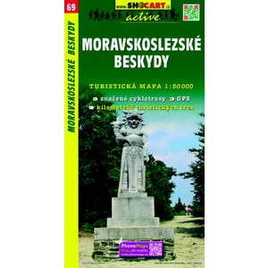 069 Moravskoslezské Beskydy  / Turistická mapa SHOCart