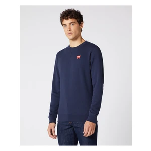 Dark Blue Men's Sweatshirt Wrangler Sign Off - Men's