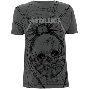 Metallica Koszulka Spider All Over Szary XL
