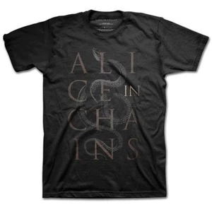 Alice in Chains Koszulka Snakes Czarny-Graficzny M