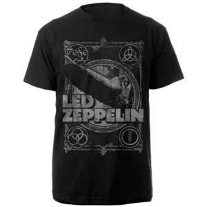 Led Zeppelin Koszulka Vintage Print LZ1 Czarny S