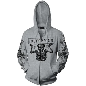 The Offspring Hoodie Skeletons Gris S