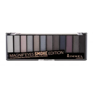 Rimmel Magnif’ Eyes paleta očních stínů odstín 003 Smoked Edition 14.16 g