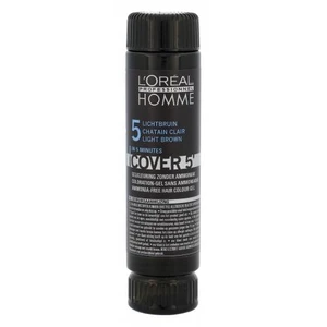 L´Oréal Professionnel Gelová barva na vlasy pro muže Homme Cover 5 3 x 50 ml 5 Light Brown