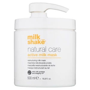 Milk Shake Natural Care Active Milk aktívna mliečna maska pre suché a poškodené vlasy 500 ml