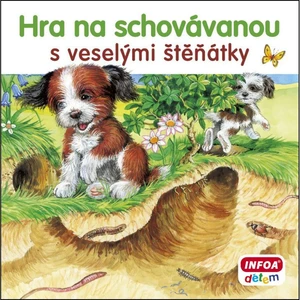 Hra na schovávačku s veselými šteniatkami