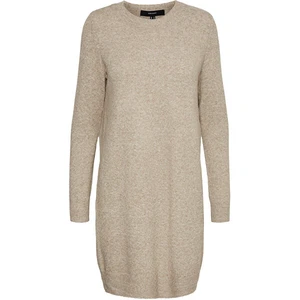 Vero Moda Dámske šaty VMDOFFY Regular Fit 10215523 Sepia Tint L