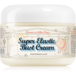 Elizavecca Milky Piggy Super Elastic Bust Cream zpevňující krém na poprsí s kolagenem 100 ml