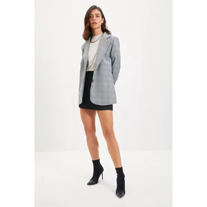 Trendyol Gray Buttoned Jacket