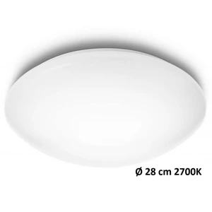 Nástěnné a stropní LED svítidlo Philips Suede 31801/31/EO průměr 28cm 2700K teplá bílá