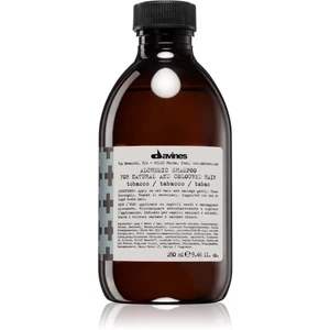 Davines Alchemic Tobacco hydratačný šampón pre zvýraznenie farby vlasov 280 ml