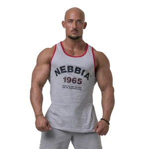 Nebbia Old-school Muscle tílko 193 light grey M