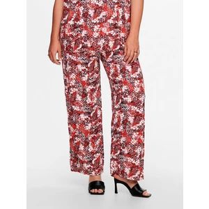 Brown Patterned Trousers ONLY CARMAKOMA - Women