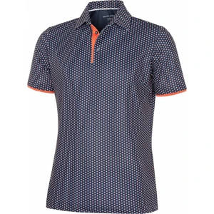 Galvin Green Mark Mens Polo Shirt Navy/Orange S