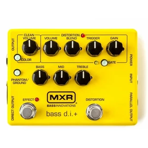 Dunlop MXR M80Y Bass DI+ Special Edition Yellow