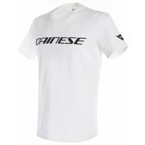 Dainese T-Shirt White/Black L Tričko