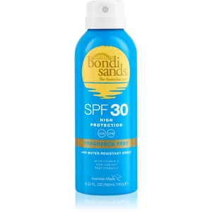 Bondi Sands SPF 30 Fragrance Free vodeodolný sprej na opaľovanie SPF 30 160 g