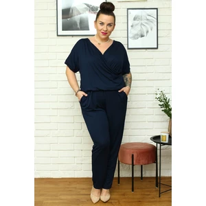 Dámský overal Karko Karko_Jumpsuit_Q095_Navy_Blue