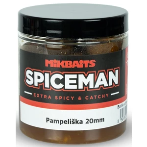 Mikbaits boilie v dipe spiceman pampeliška 250 ml - 20 mm