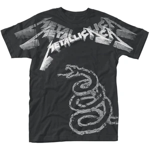 Metallica Tricou Black Album Faded All Over Negru L