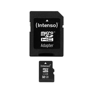 Paměťová karta Micro SDHC 32 GB Intenso High Performance Class 10 vč. SD adaptéru