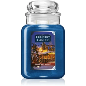 Country Candle Christmas Market vonná svíčka 680 g