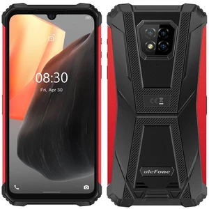 Mobilný telefón UleFone Armor 8 Pro 8+128GB (ULE000424) čierny/červený smartfón • 6,1" uhlopriečka • IPS displej • 1560 × 720 px • obnovovacia frekven
