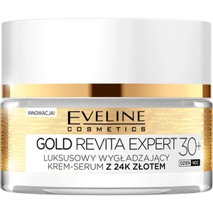 Eveline Cosmetics Gold Revita Expert zpevňující a vyhlazující krém se zlatem 30+ 50 ml