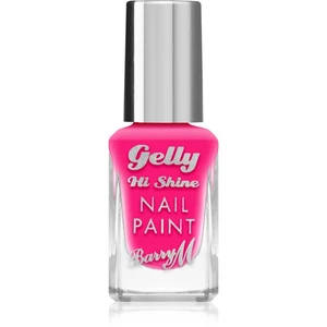 Barry M Gelly Hi Shine lak na nehty odstín Pink Punch 10 ml