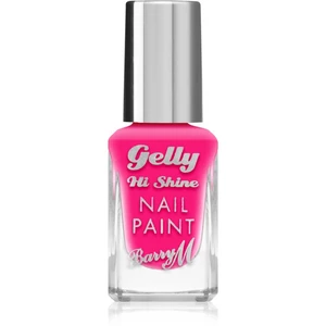 Barry M Gelly Hi Shine lak na nehty odstín Pink Punch 10 ml