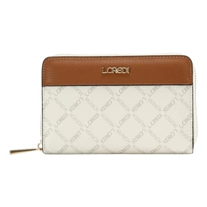 L.CREDI Filiberta Wallet M White