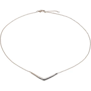 Boccia Titanium Luxusné titánový náhrdelník s diamantmi 08046-03