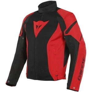 Dainese Air Crono 2 Black/Lava Red 46 Giacca in tessuto