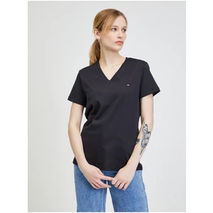 Black Women's T-Shirt Tommy Hilfiger - Women