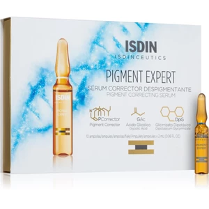 ISDIN Isdinceutics Pigment Expert zosvetľujúce korekčné sérum proti pigmentovým škvrnám v ampulkách 10x2 ml