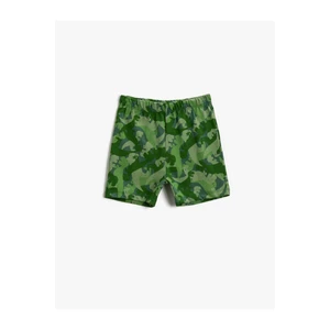 Koton Shorts - Khaki - Normal Waist