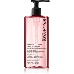 Shu Uemura Deep Cleanser Delicate Comfort hydratační šampon pro suché vlasy 400 ml